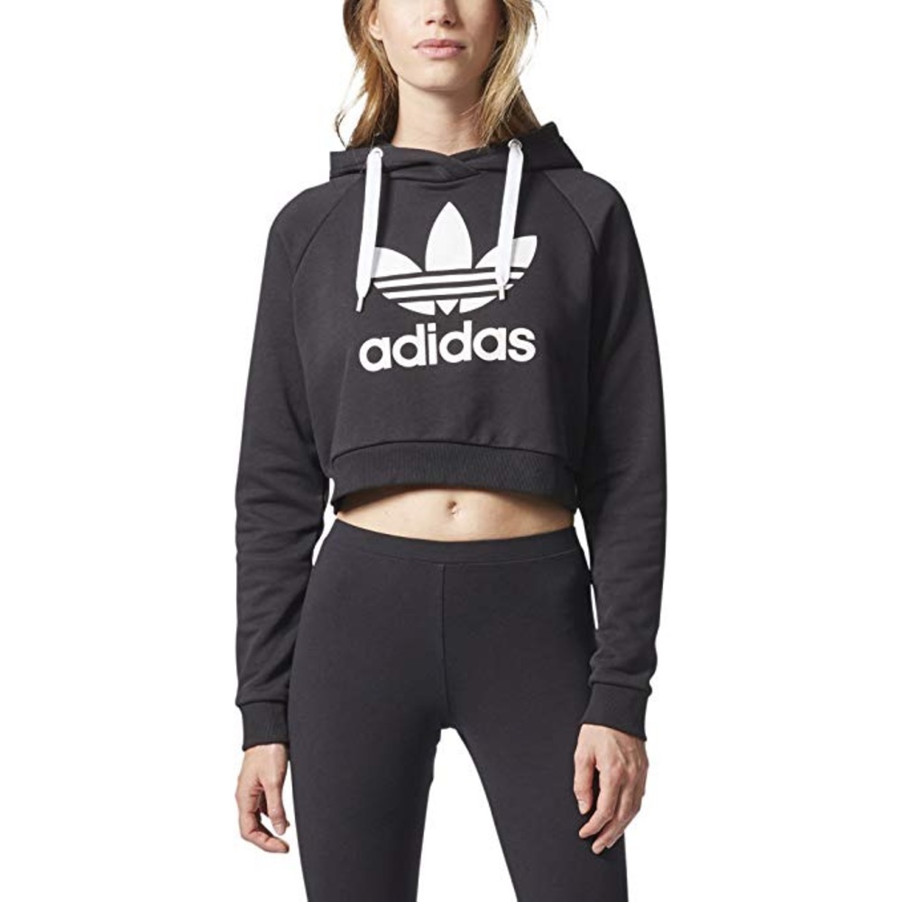 Adidas cropped sweatshirt